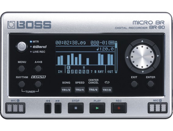 BOSS BR-80 Digital recorder 8 tracks