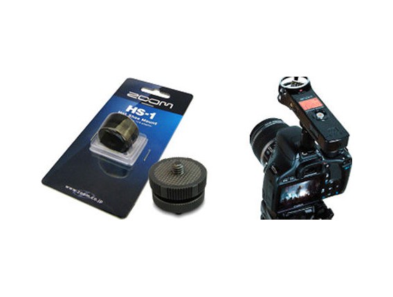 ZOOM HS-1 - Adaptateur enregistreur ZOOM H sur caméra