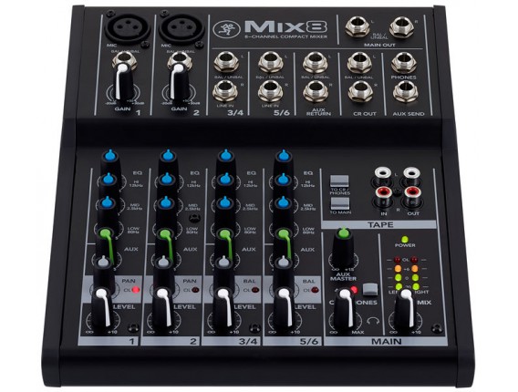 MACKIE MIX8 - Table de mixage compact 8 voies
