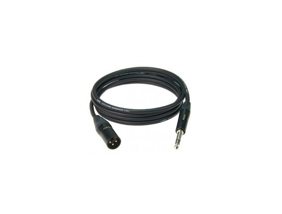 KLOTZ MBMS1X0500 - Audio Frequency Câble XLR Mâle / Jack TRS Mâle Amphenol - 5 m