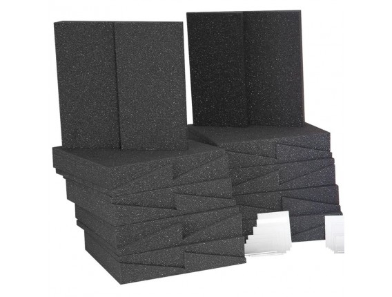 AURALEX D36 ROOMINATOR KIT (CHARCOAL) - Kit de 36 panneaux mousses pour correction acoustique studio (18 x DST112 + 18 x DST 114
