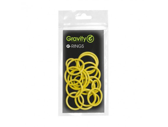 GRAVITY RP 5555 YEL 1 Kit anneaux de couleur pour marque Gravity. Jaune