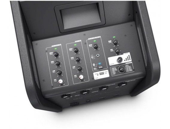 LD SYSTEMS CURV 500 ES - Système sonorisation portable Line Array, 460 Watts RMS, FX DSP, Mixeur 4 entrées, Bluetooth (500 ES : 