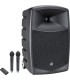 LD SYSTEMS ROADBUDDY 10 HHD2 - Sono portable sur batterie, lecteur multimedia USB SD, 2 Micros HF main fournis, 120 w RMS, HP 10