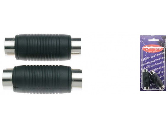STAGG AC-DFDFH - Adaptateur DIN fem.(5 broches-MIDI) / DIN fem.(5 broches-MIDI)