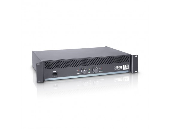 LD Systems DJ 800 - Amplificateur Sono 2x400 Watts / 4 Ohms