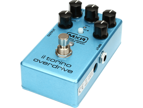 MXR CSP033 Il Torino Overdrive - Pédale overdrive guitare, EQ 3 bandes + boost, édition Custom Shop