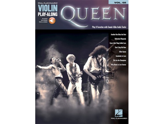 Play Along Queen Vol.68 pour violon - Ed. Hal Leonard -