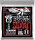 ERNIE BALL 3115 - Jeu de cordes pour guitare électrique Coated Slinky Titanium 10/52