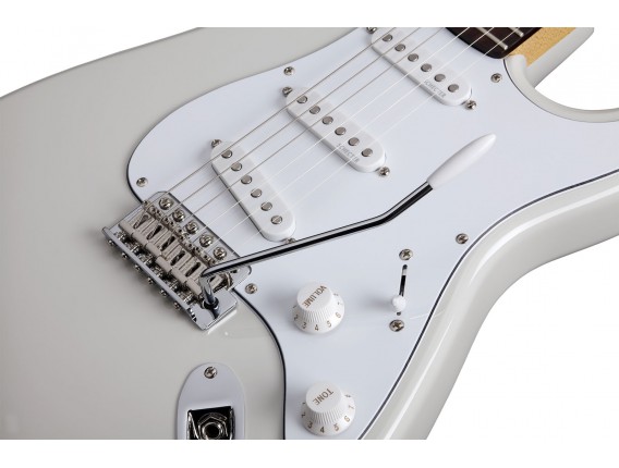 SCHECTER Traditional Standard ARWT - Guitare électrique type Strat, SSS, Artic White *