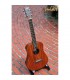 VEELAH TOGO-MF - Guitare Electro-acoustique de voyage compacte, Corps Acajou, Table acajou massif, Naturel open pores (Housse fo