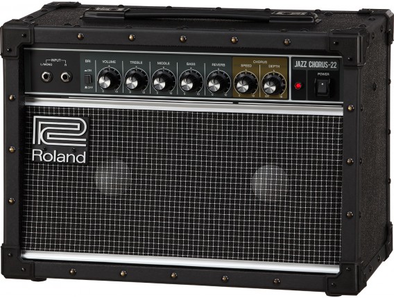 ROLAND JC-22 - Combo guitare Jazz Chorus ultra compact 30W, 2 x 6,5"