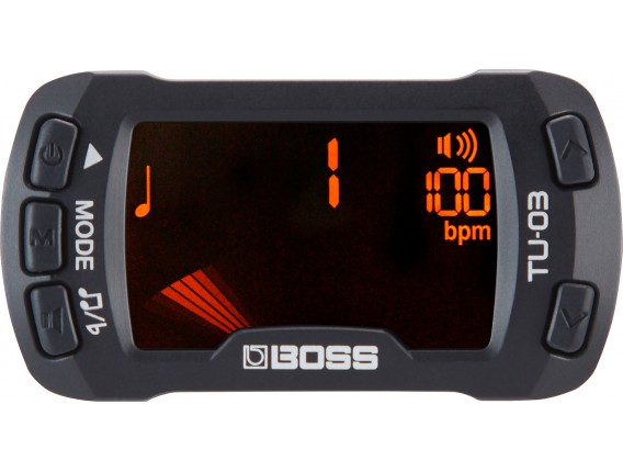 BOSS TU-03 - Accordeur chromatique à pince avec métronome