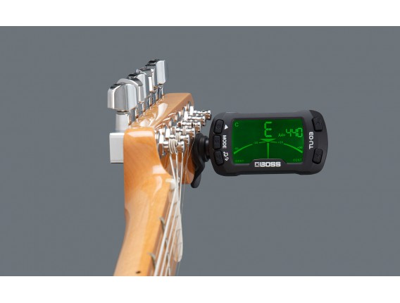 BOSS TU-03 - Accordeur chromatique à pince avec métronome