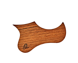 ORTEGA OWPSC-WN - Pickguard Walnut pour ukulélé Soprano et Concert