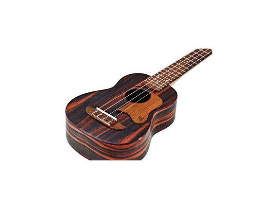 ORTEGA OWPSC-WN - Pickguard Walnut pour ukulélé Soprano et Concert