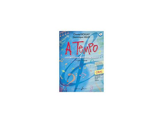 Methode Chant A Tempo Volume 1, Partie orale - Ch. Boulay - Ed. Billaudot