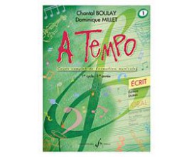 Methode Chant A Tempo Volume 1, Partie écrite - Ch. Boulay - Ed. Billaudot