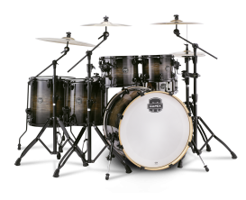 MAPEX AR628SBTK Armory - Kit batterie 5 Fûts GC22", sans HW ni cymbale - Black Dawn