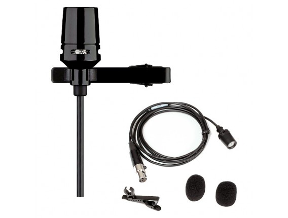 SHURE CVL-B/C-TQG - Micro cravate électrostatique, série Centraver