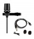 SHURE CVL-B/C-TQG - Micro cravate électrostatique, série Centraver