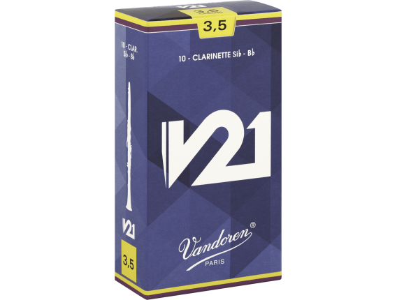VANDOREN CR8035 - 10 Anches Clarinette Si bémol No 3,5 Série V21