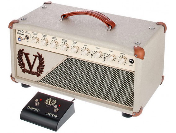 VICTORY AMP V40H Deluxe - Tête 40 Watts tout lampes "The Duchesse Deluxe", Made in UK