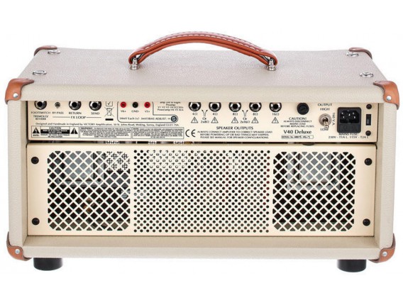 VICTORY AMP V40H Deluxe - Tête 40 Watts tout lampes "The Duchesse Deluxe", Made in UK