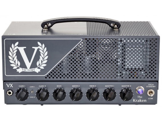 VICTORY AMP VX Head - Tête 50 Watts tout lampes "The Kraken", Made in UK