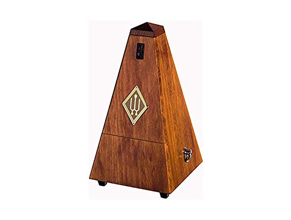 WITTNER 804 - Métronome Pyramide en Noyer véritable