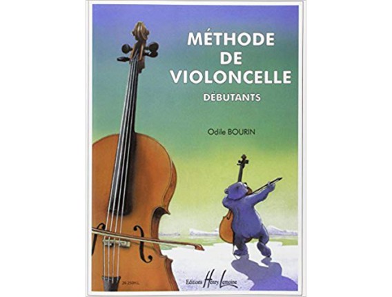 LIBRAIRIE - Méthode de Violoncelle débutants - Odile Bourin