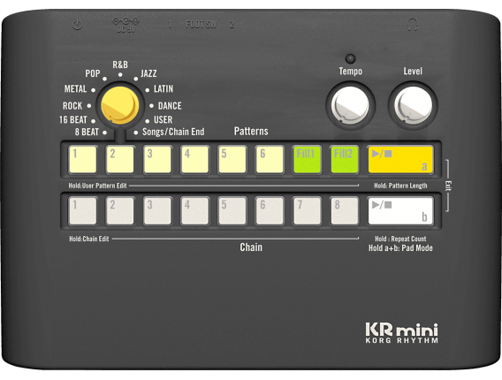 KORG KR-Mini - Mini Boîte à rythmes