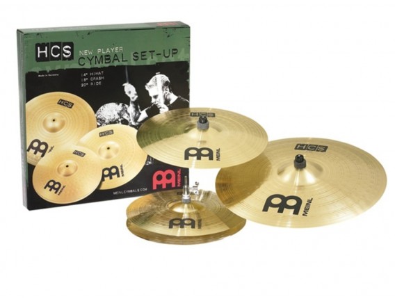 MEINL HCS141620 HCS14H, HCS16C, HCS20R CYMBAL SET