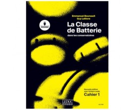 La Classe de Batterie dans les conservatoires, Cahier 1 - Boursault / Lefevre - Ed. Leduc