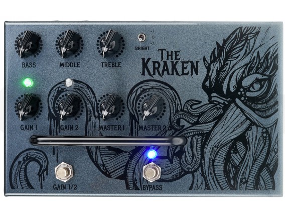 VICTORY AMP V4 Pedal - Pédale Préampli Kraken à lampes, Made in UK