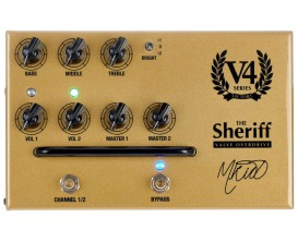 VICTORY AMP The Sheriff Pedal - Pédale Préampli "The Sheriff" à lampes, Made in UK