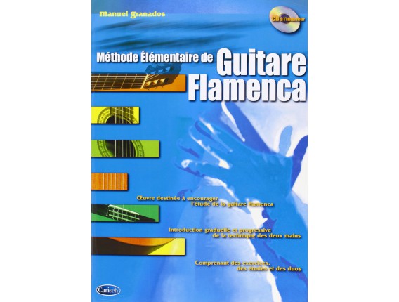 Méthode élémentaire de Guitare Flamenca - Manuel Granados - Ed. Carish