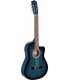 STAGG C546TCE-BLS - Guitare électro-acoustique classique cutaway, caisse fine, EQ 4 bandes (design B-Band) , Blueburst