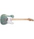 MICHAEL KELLY 1953 Blue Jean Wash - Guitare électrique type Tele, Corps en Aulne, table érable flammé, 2 Micros simples Rockfiel