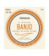 D'ADDARIO EJ61 - Jeu de cordes en nickel pour Banjo 5 cordes 10-23 Medium, à boucles