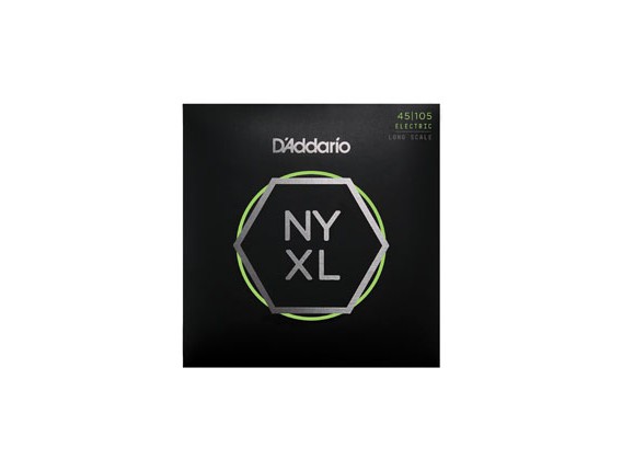 D'ADDARIO NYXL45015 - jeu de 4 Cordes basse NYXL, Light/Medium, 45-105, diapason long