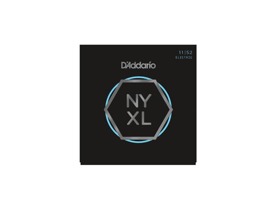 D'ADDARIO NYXL1152 - Jeu deCordes pour guitare électrique D'Addario NYXL filet nickel, Medium / Heavy, 11-52
