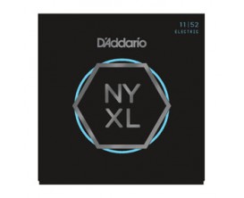 D'ADDARIO NYXL1152 - Jeu deCordes pour guitare électrique D'Addario NYXL filet nickel, Medium / Heavy, 11-52