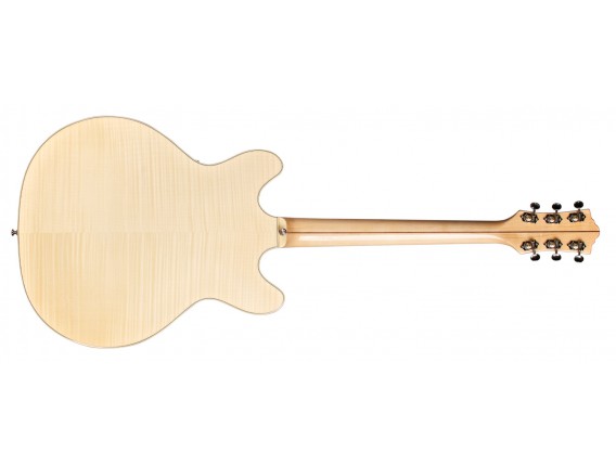 GUILD Starfire IV ST NAT - Guitare Hollowbody type 335, Corps érable, manche acajou, 2 humbucker Guild, Naturel (avec étui Guild