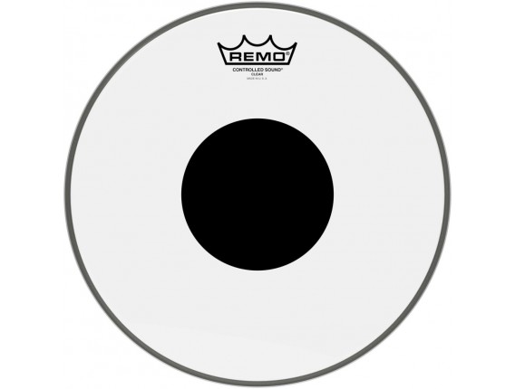 REMO CS-0306-10 - Peau CS Transparente 6" + rond noir, pour Tom