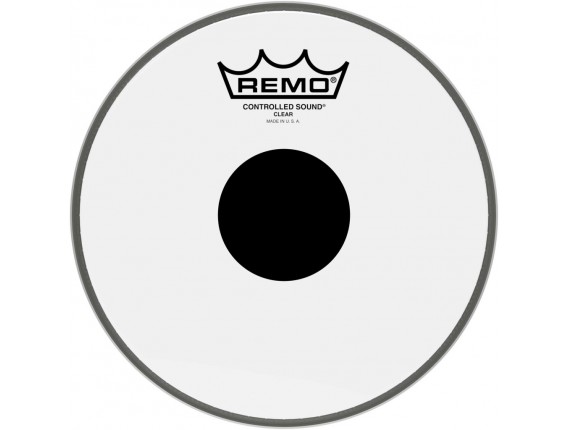 REMO CS-0308-10 - Peau CS Transparente 8" + rond noir, pour Tom