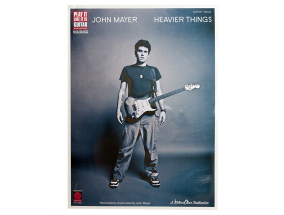 John Mayer "Heavier Things" (Guitare / Voix) - Ed. Cherry lane