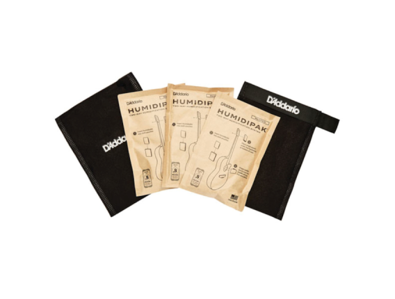 PLANET WAVES Humidipack HPK-01 - Système de contrôle d'humidité automatique pour guitare acoustique 45/55%