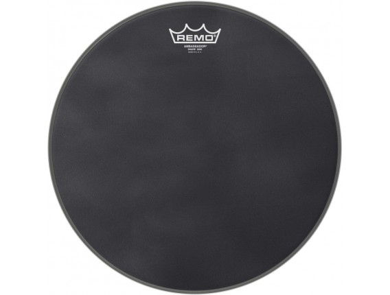 REMO SA-0814-ES - Peau de timbre Black Suede 14" pour caisse claire