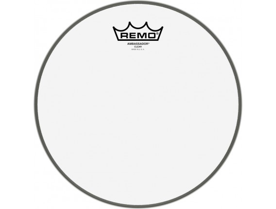 REMO BA-0310-00 - Peau Ambassador Transparente 10" pour tom/ Caisse claire
